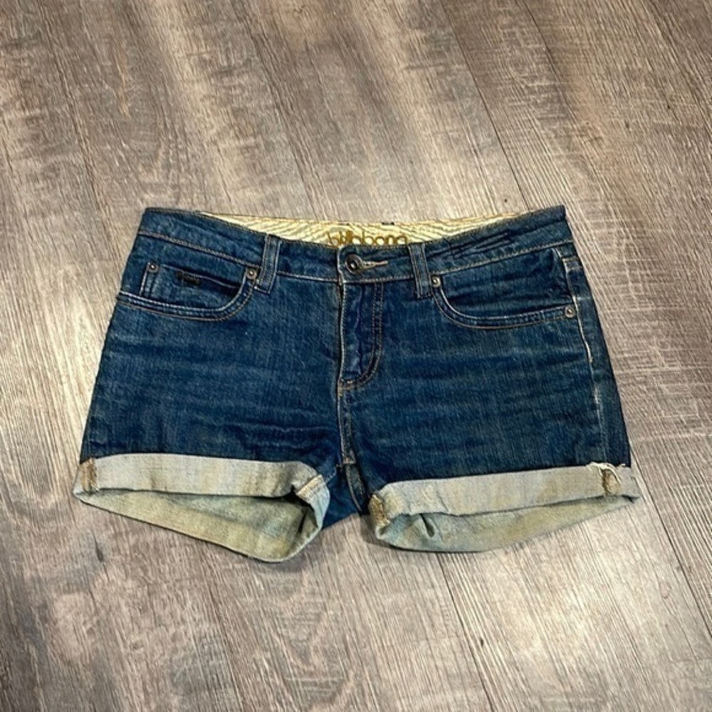 Billabong The Skinny cuff jean shorts